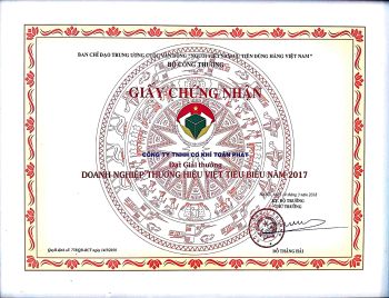 Outstanding Vietnamese Brand Award